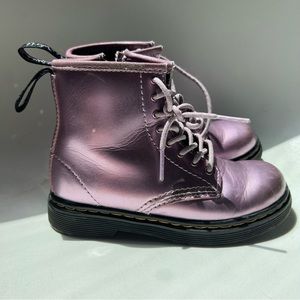 Metallic purple Doc Martens